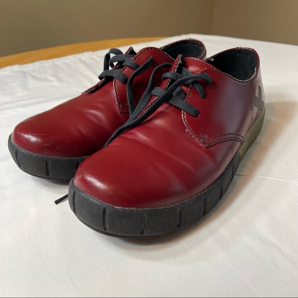 Dr. Martens Other - ✨11xHOST PICK✨(RARE) Dr. Martens Cherry Red Leather Lace Up Oxfords